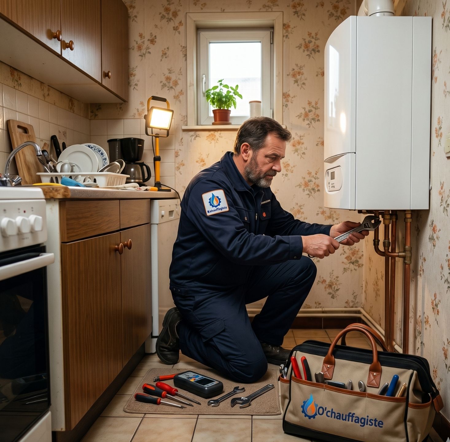 chauffagiste agréé Molenbeek dépannage chaudière urgence