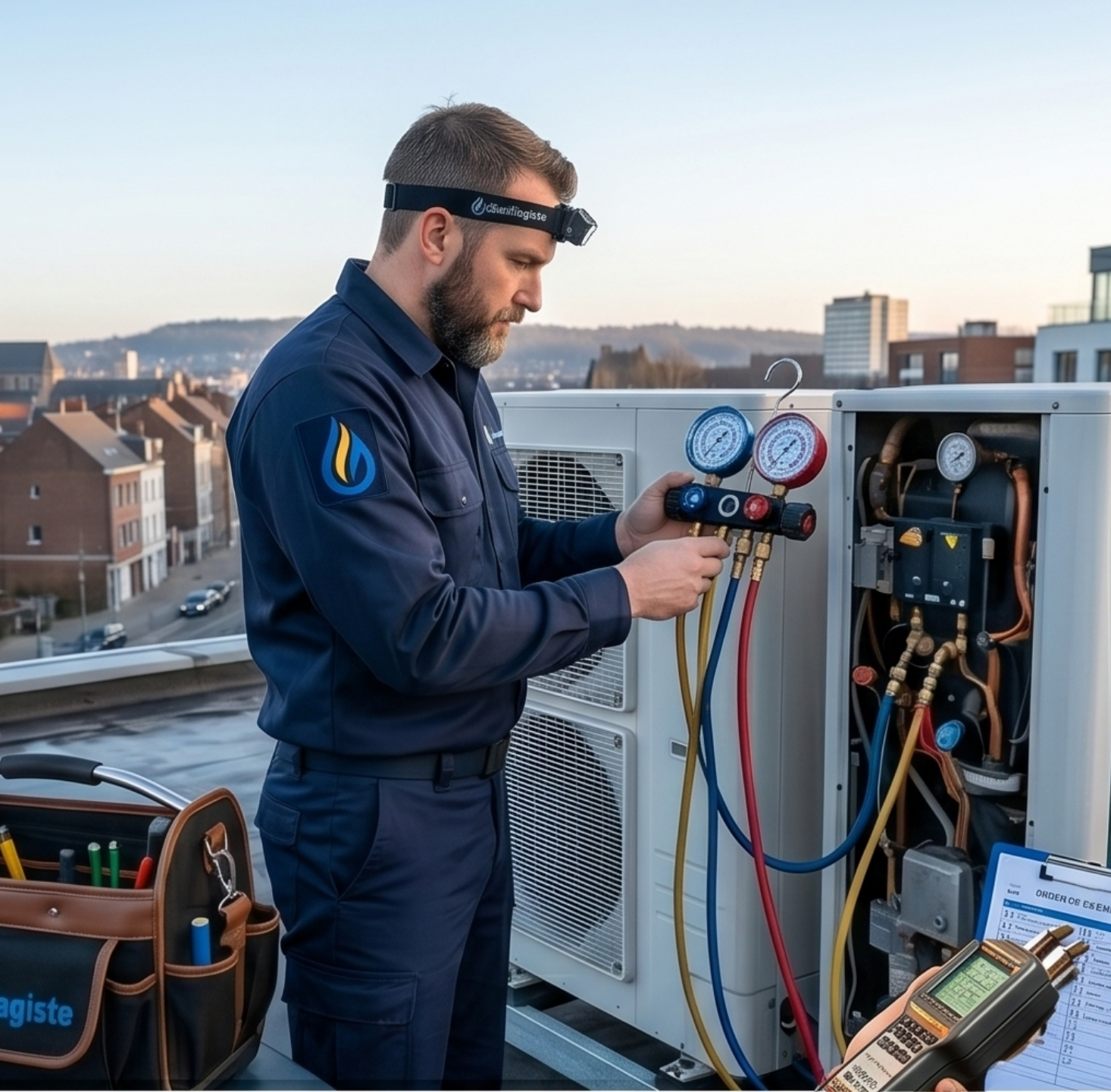 entretien chaudière Liège attestation PEB