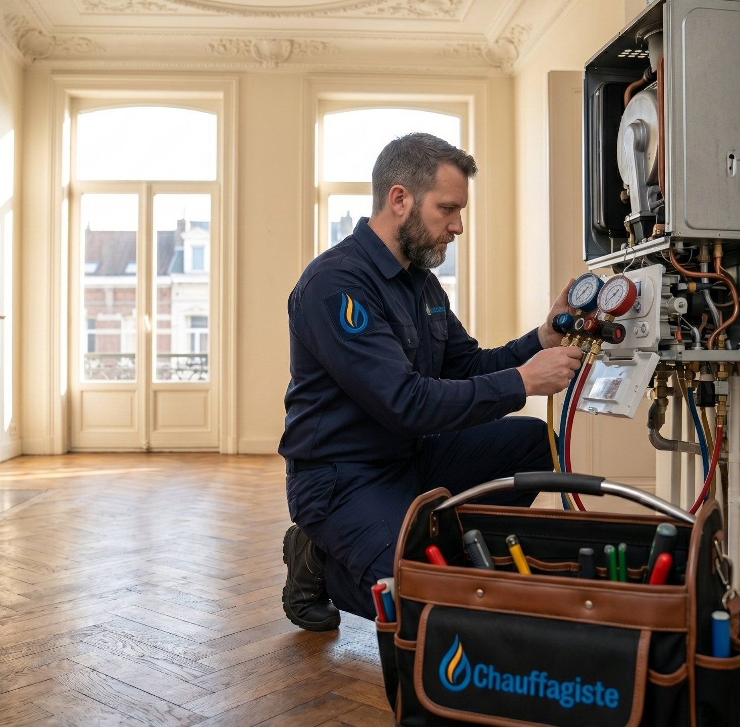 chauffagiste agréé Bruxelles dépannage chaudière urgence