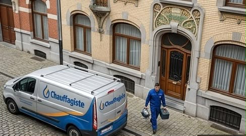 intervention de chauffagiste a Halen